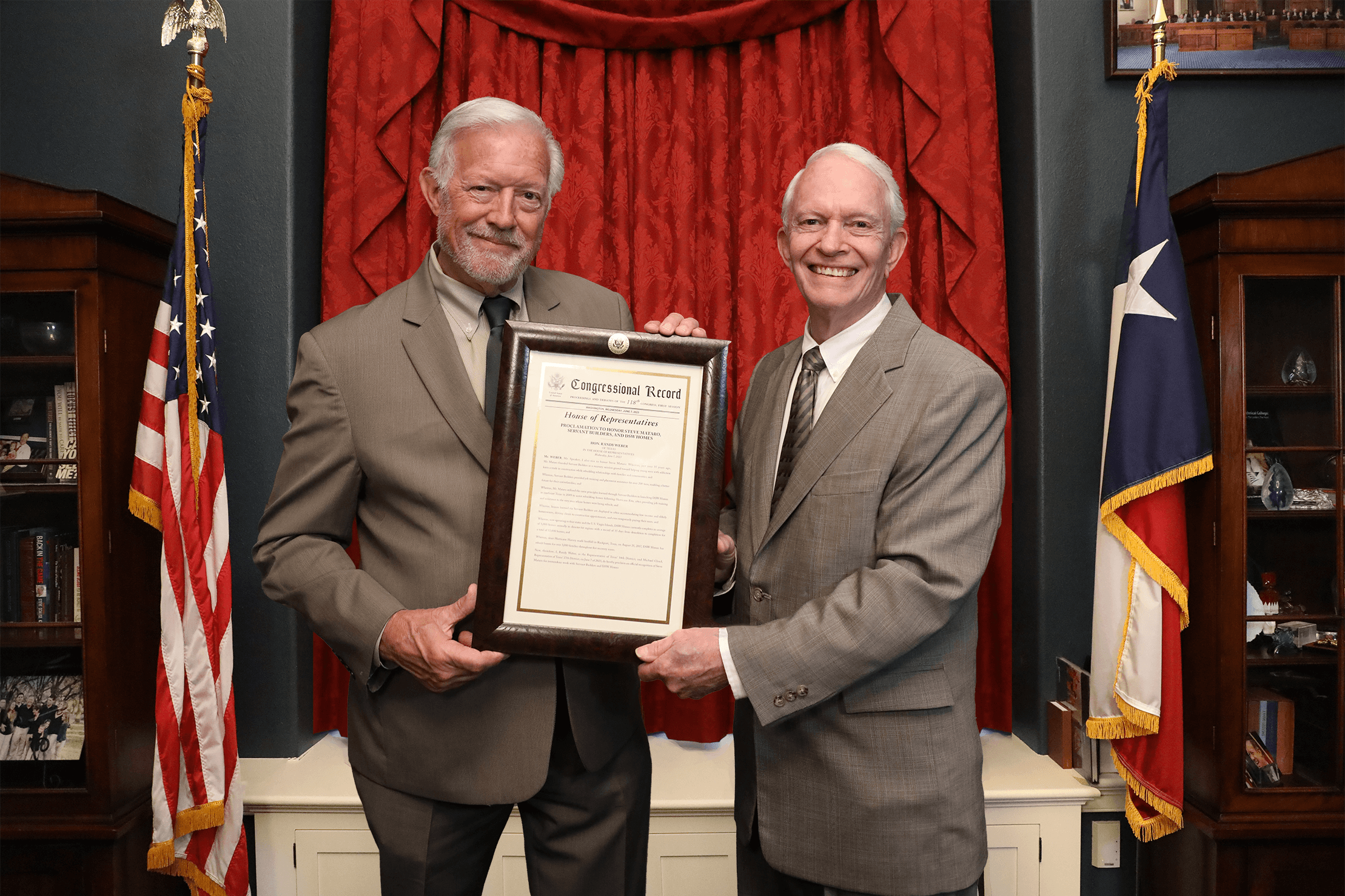 GrantWorks Founder Honored with Congressional Recognition