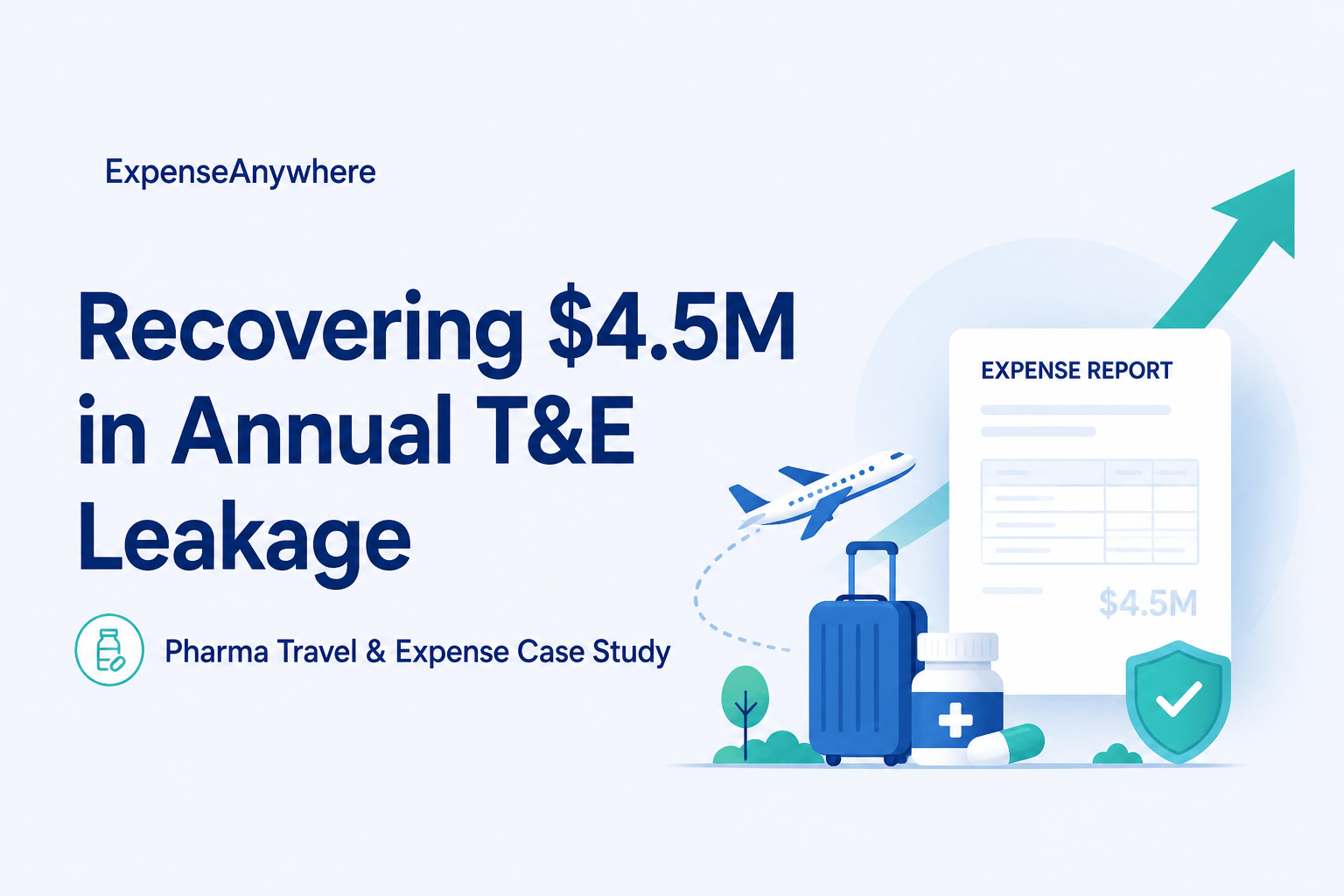 A Global Pharma Leader Vaccinates Its Finance Operations Against Compliance Risks, Recovering $4.5M in Annual T&E Leakage