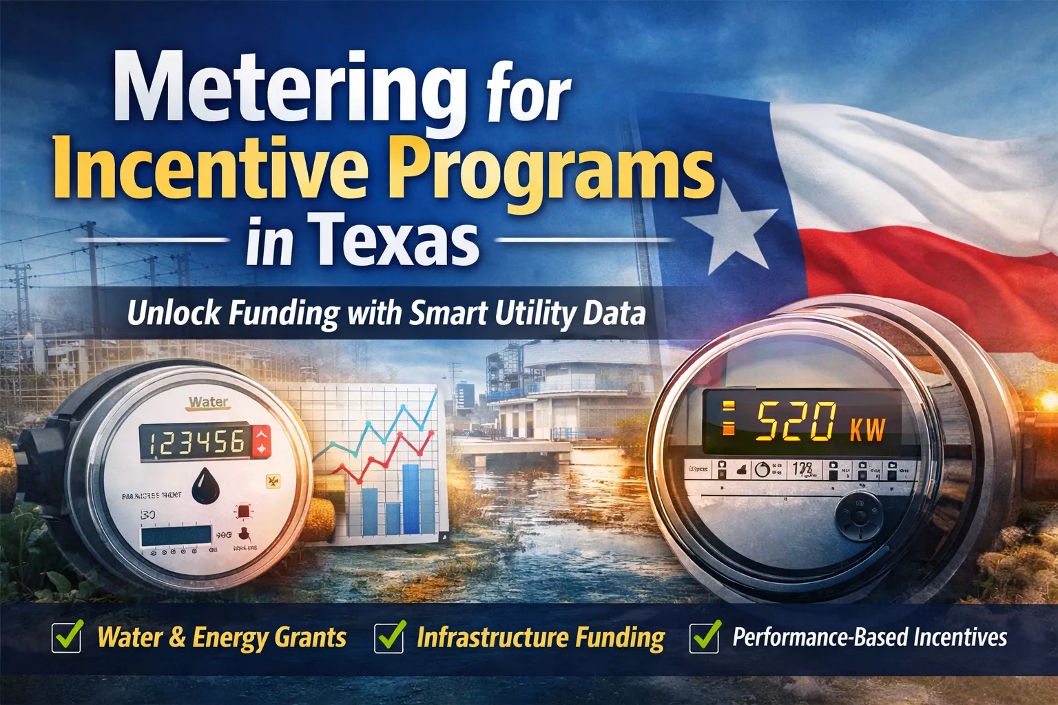 Metering for Incentive Programs in Texas: How Smart Utility Data Unlocks Infrastructure Funding