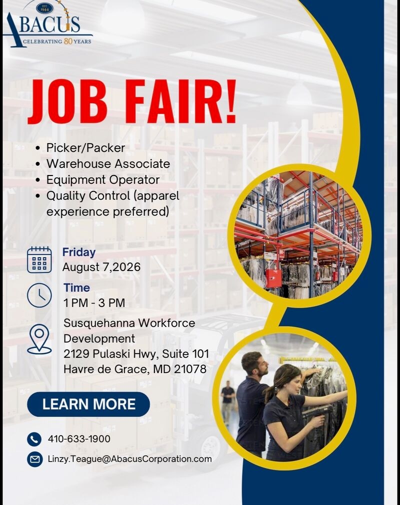 Job Fair - Havre de Grace, MD