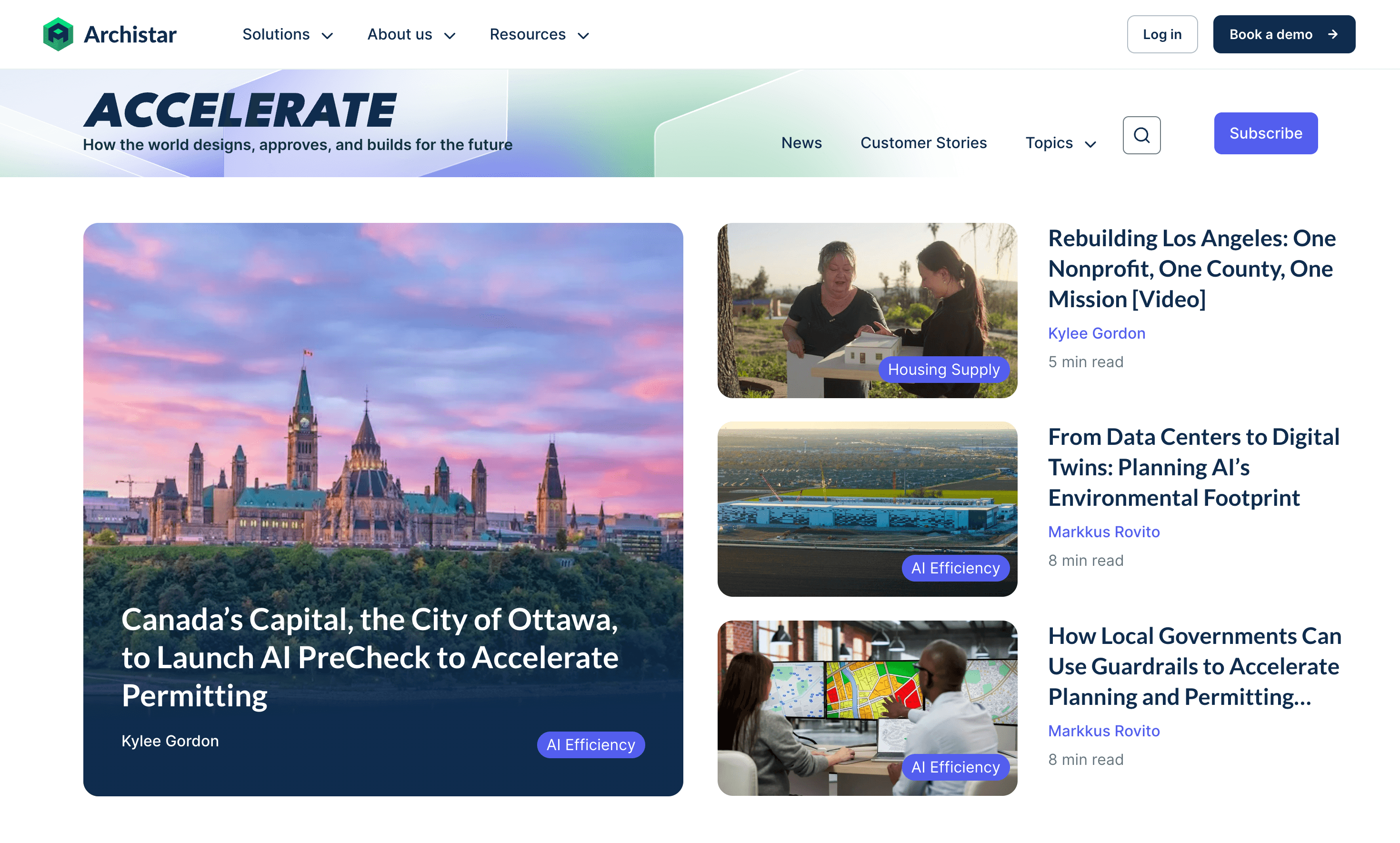 Archistar Accelerate publication